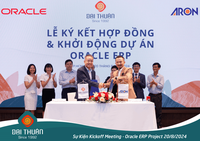 Đại Thuận Group kí kết khởi động dự án Oracle ERP