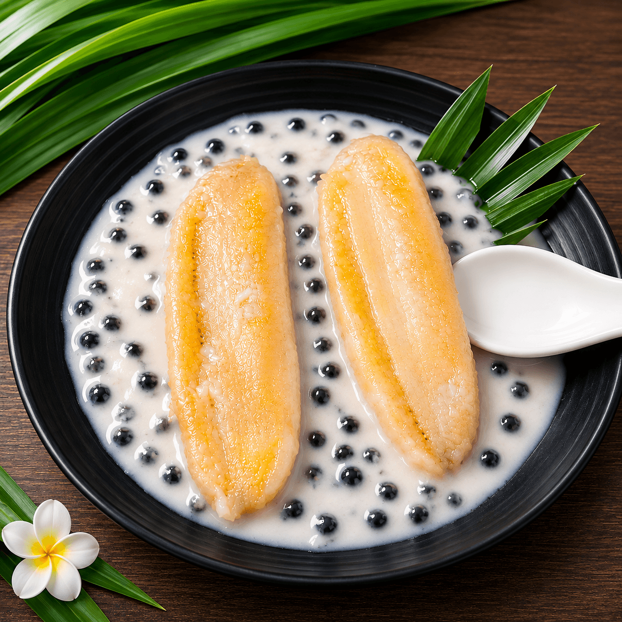 Banana sweet soup