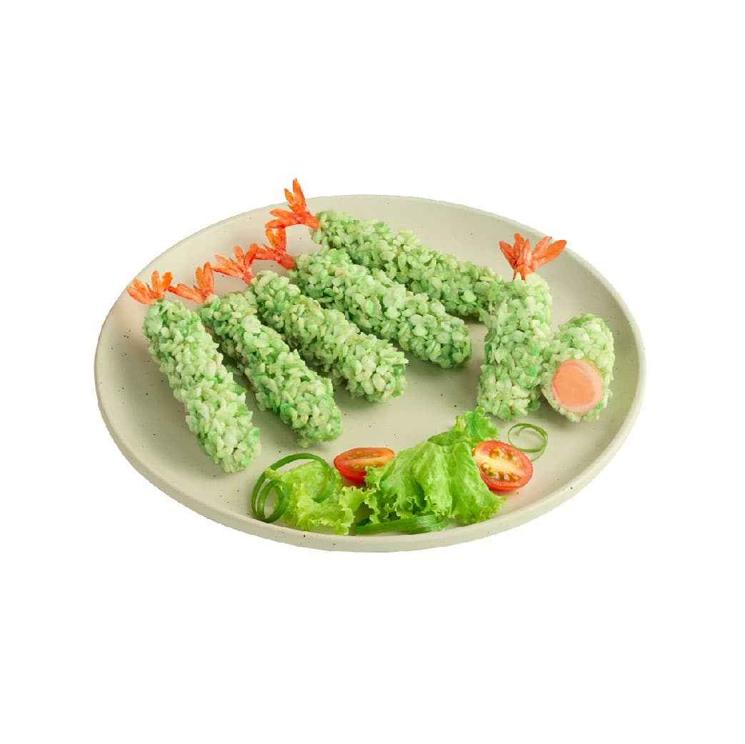 Shrimp coated in rice flakes - 2