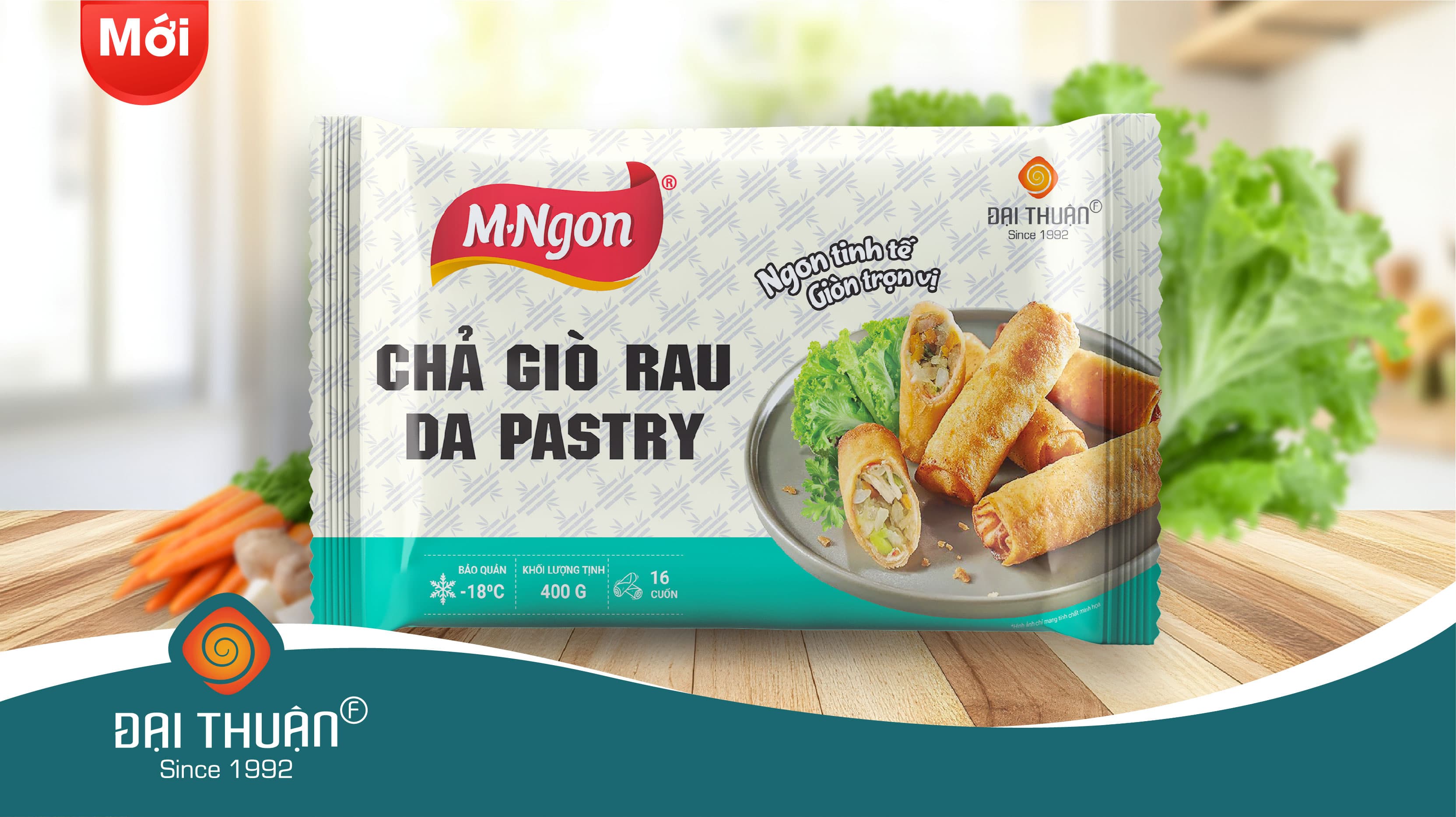 Dai Thuan Food Launches New Product: Pastry Vegetable Spring Rolls