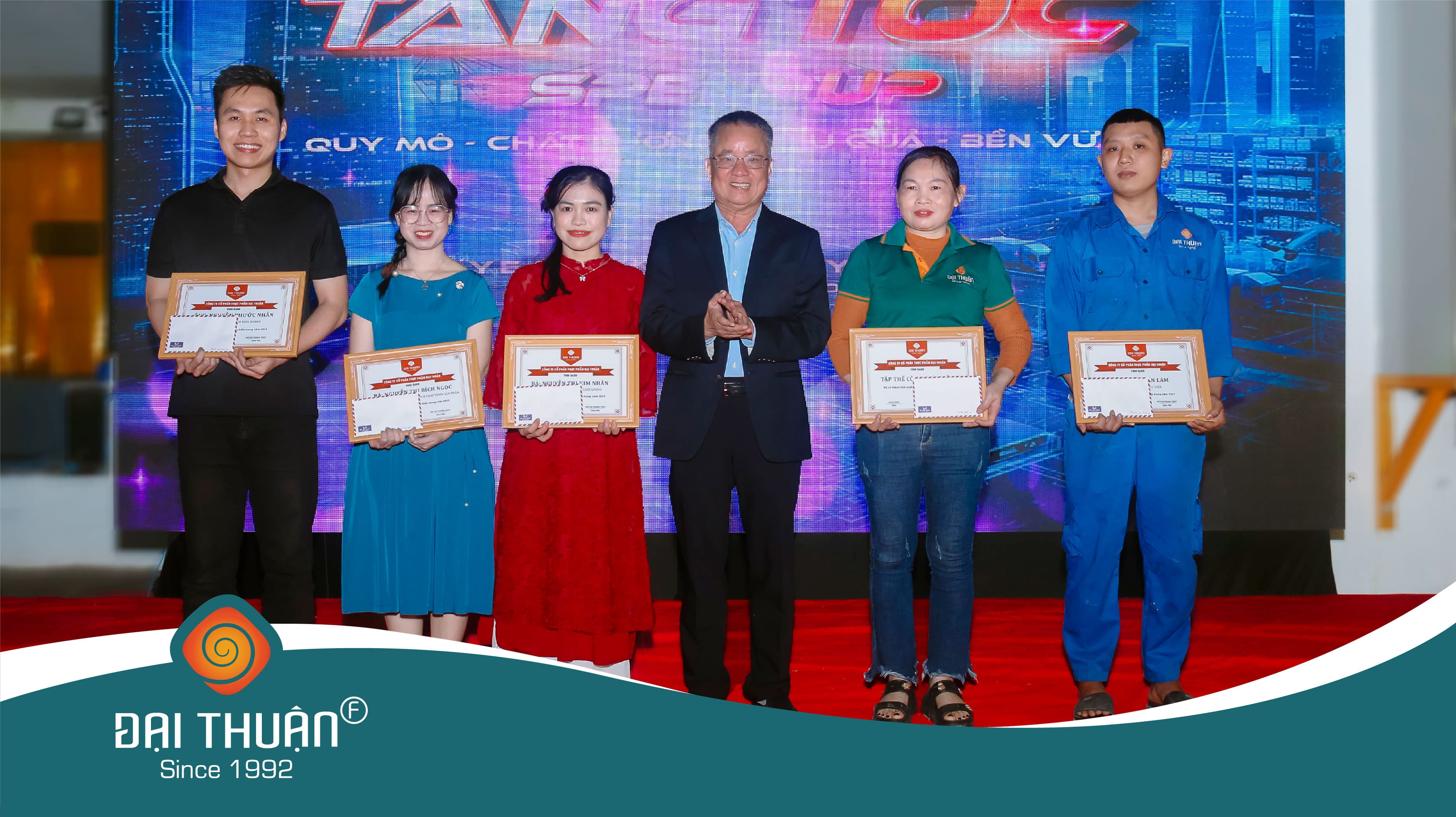 Dai Thuan Food tổ chức Tiệc Tổng Kết Cuối Năm 2025 với chủ đề Tăng Tốc