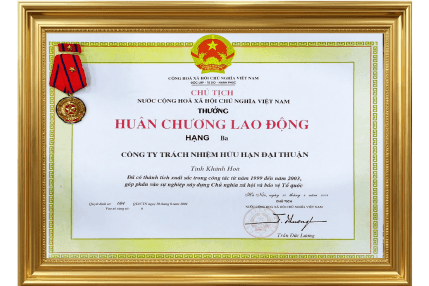 Huân Chương Lao Động Hạng Ba