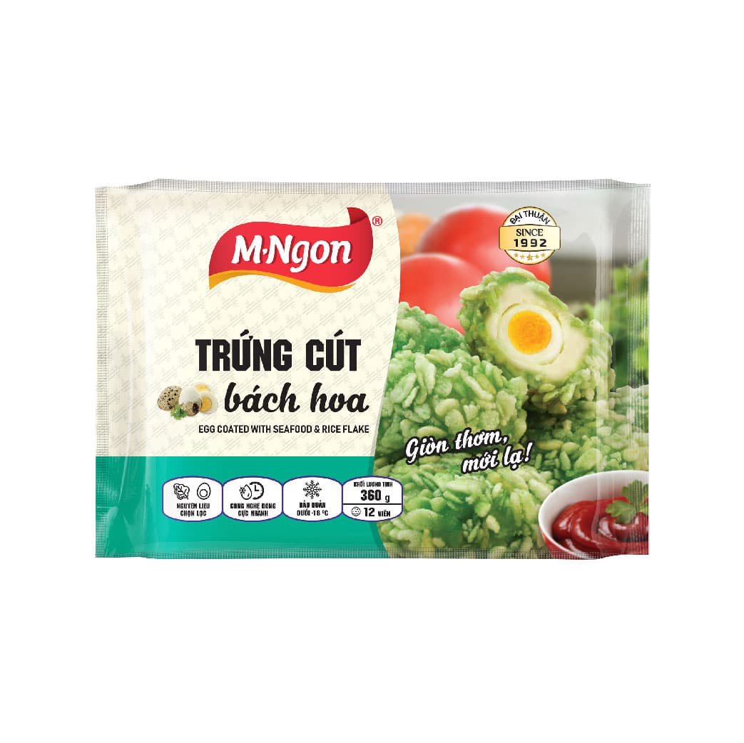 Trứng cút bách hoa